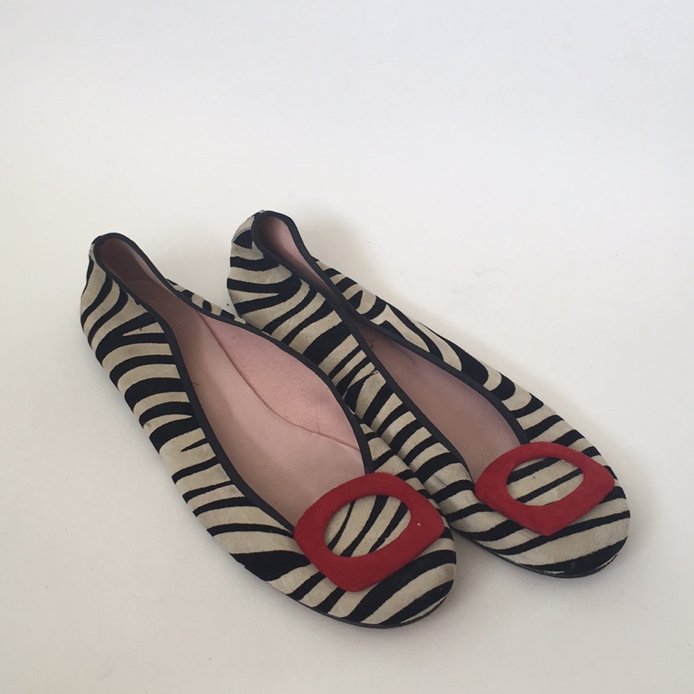 Mascaró Multi colored printed flats